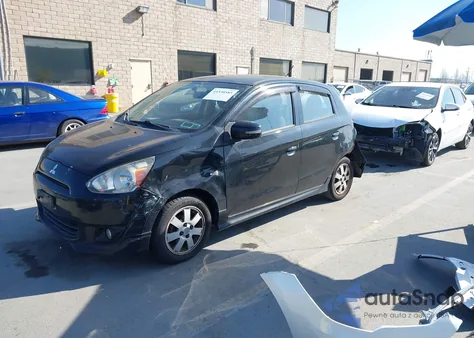 2015 Mitsubishi Mirage Es from USA, damaged, VIN ML32A4HJ2FH034478